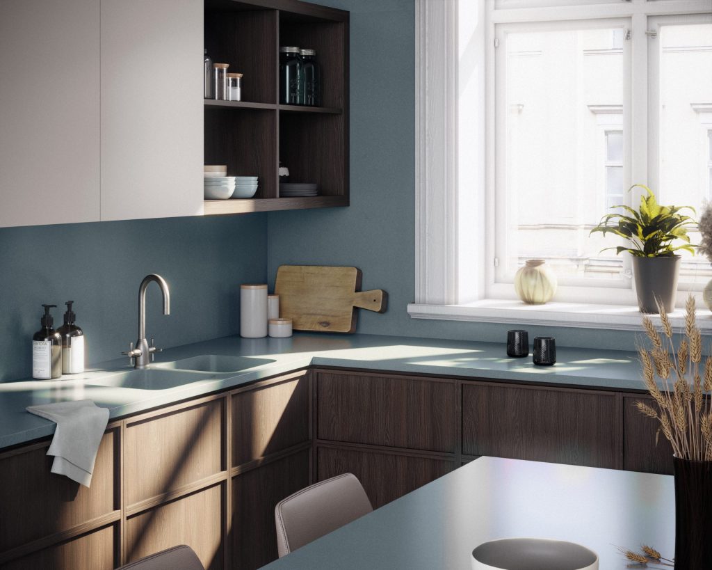 Silestone Kitchen 2 Cala Blue 1 scaled 1 - Catemar Venezuela OUTLET