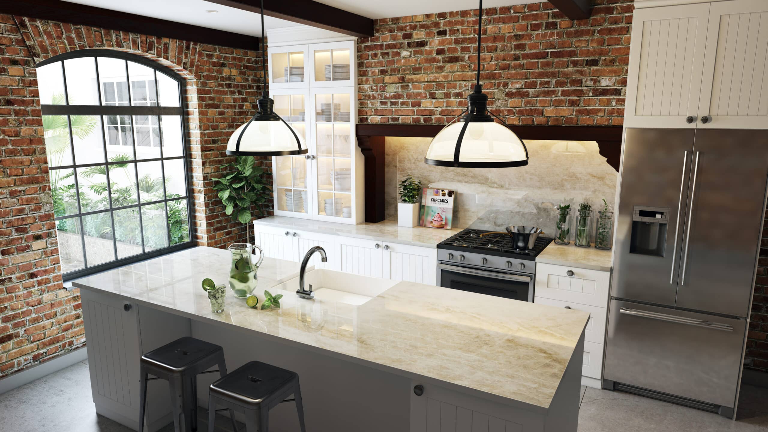 Dekton kitchen Xgloss Stonika Taga Flooring Soke scaled - Catemar Venezuela COSENTINO, Día del Arquitecto