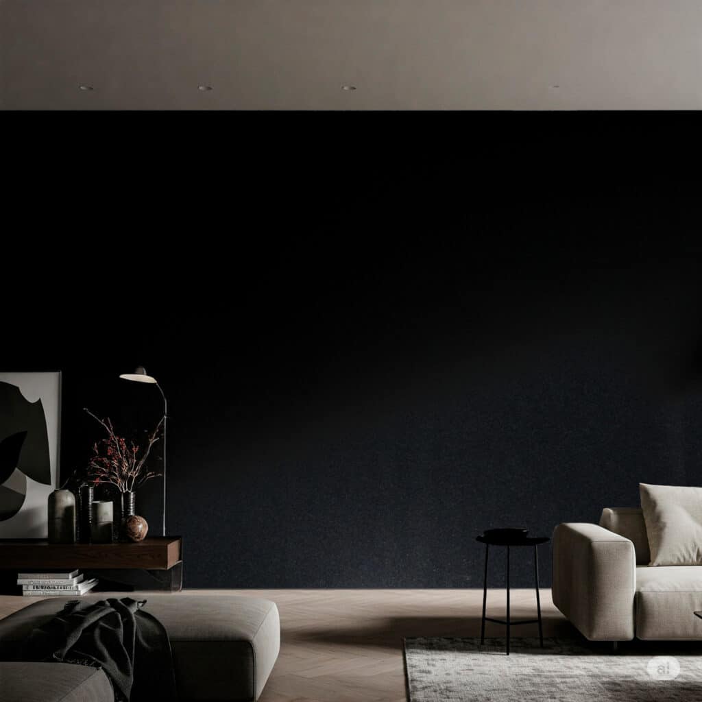 pared sala minimalista bano Granito Natural Negro Brasil Comercial - Catemar Venezuela Uncategorized
