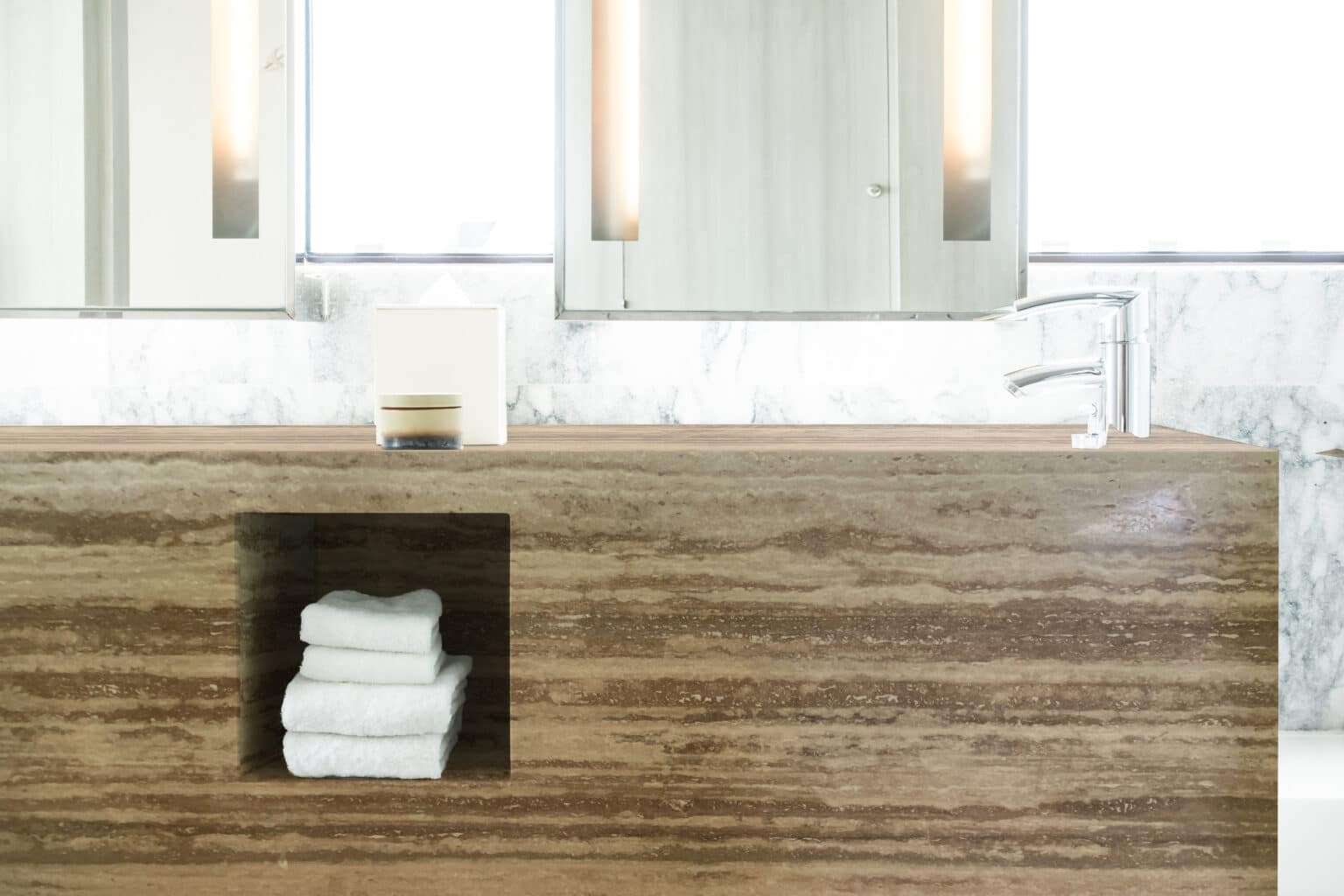 baño travertino clásico Romano emperador